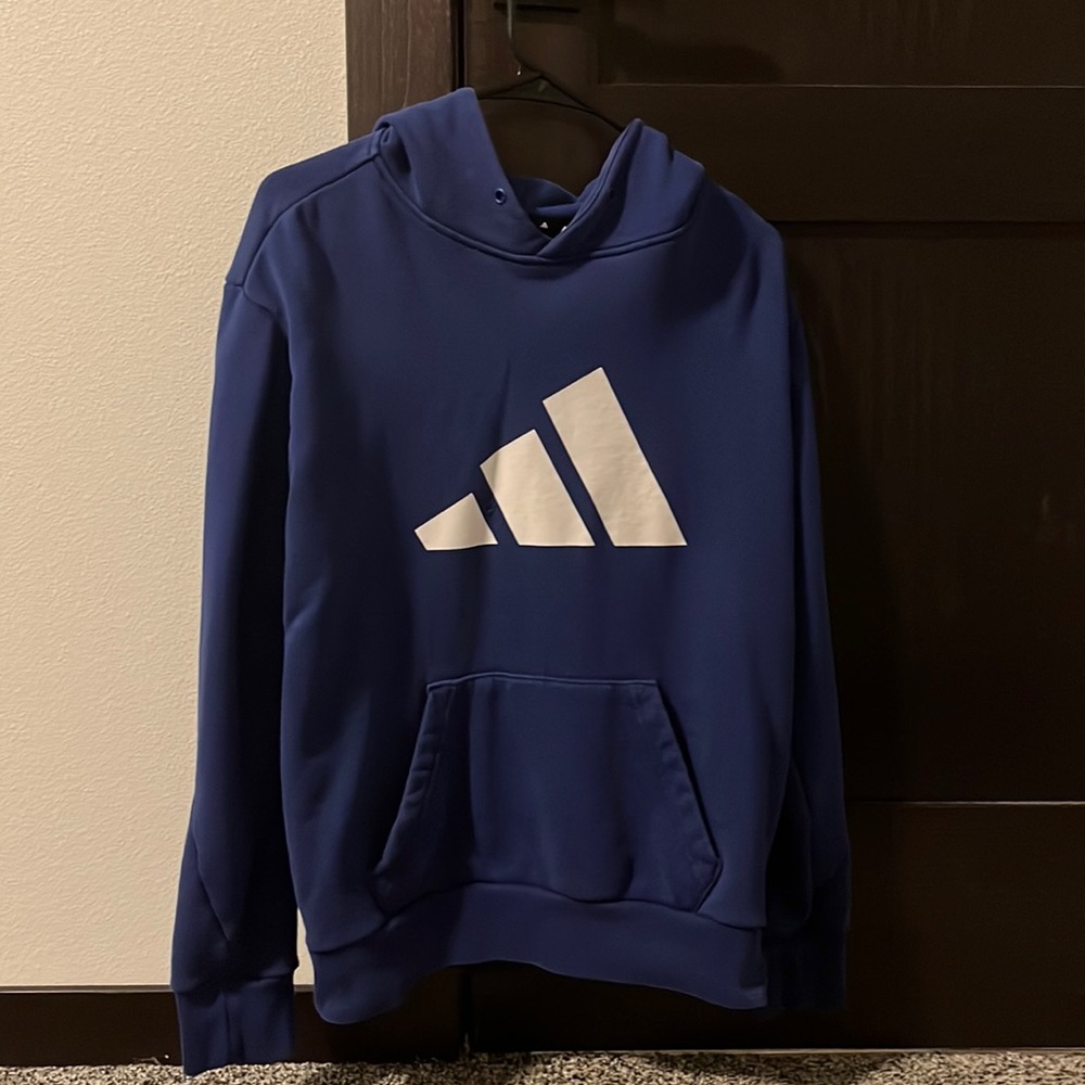 Dark Blue Adidas Hoodie